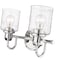 Z-Lite Kinsley 2 Light Vanity, Chrome And Clear Seeded 340-2V-CH - alternate 3